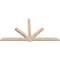 Ekena Millwork Kennewick Smooth Timber Gable Bracket, Douglas Fir, 108"W x 58"H x 3 1/2"D x 5 1/2"F, 13/12 Pitch GBW108X58X0406KEN00SDF - alternate 5